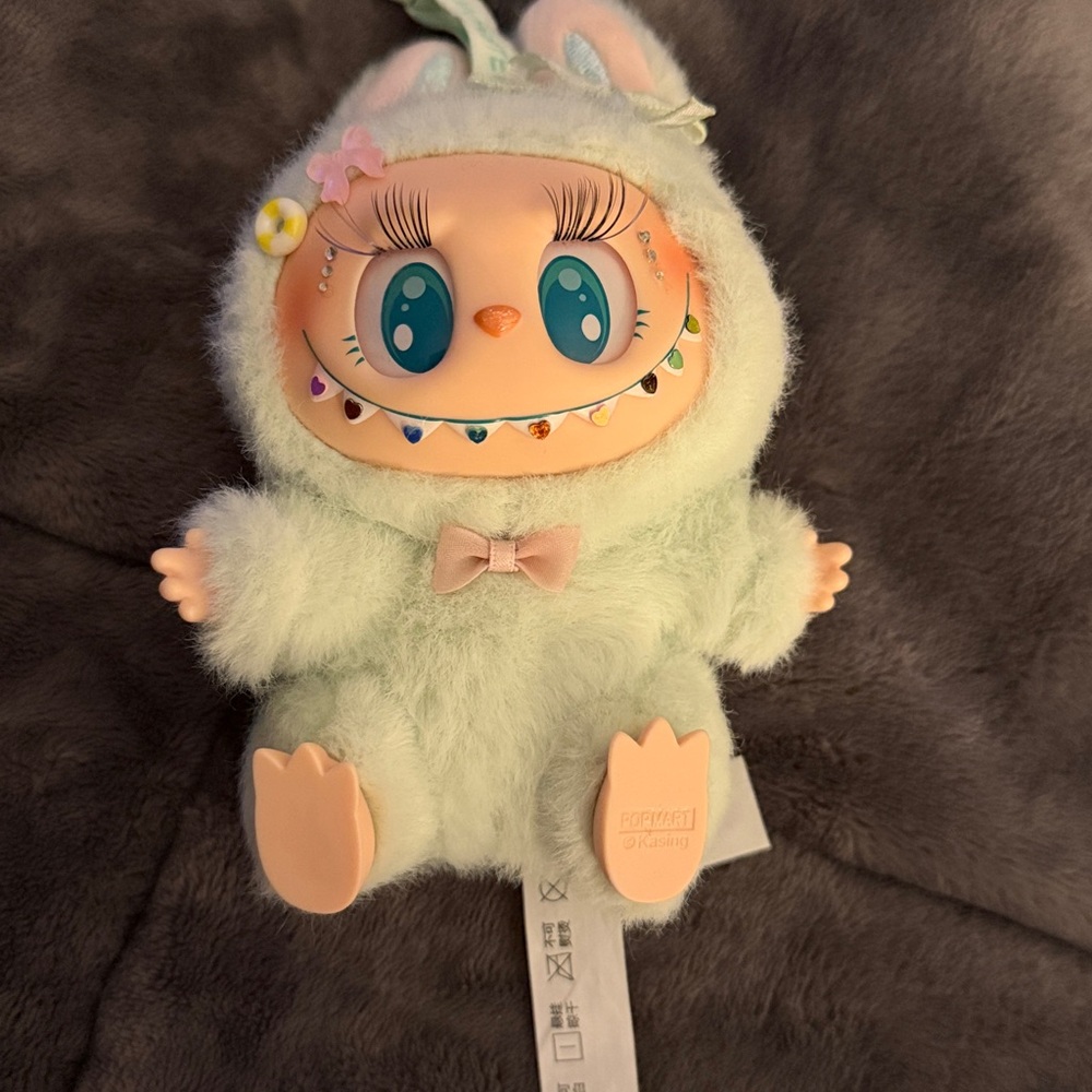 The Monsters Have a Seat Customized Labubu - Ququ